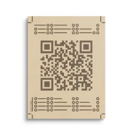 Perszonlaizált nyomdatermék, QR kódos címkék.